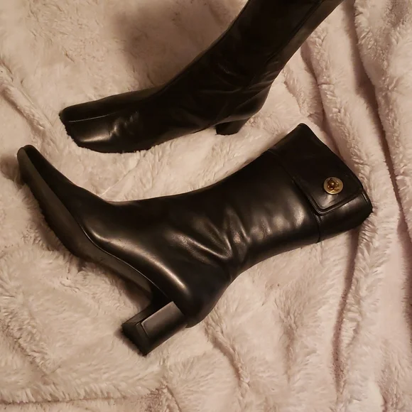 Coach Leather Boots - Picture 4 of 10